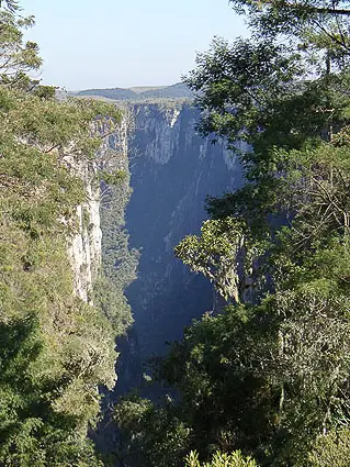 Canyons in Southern Brazil