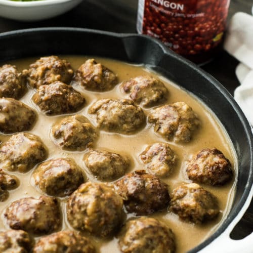 Better than Ikea Swedish Meatballs Recipe - Travel Cook Tell