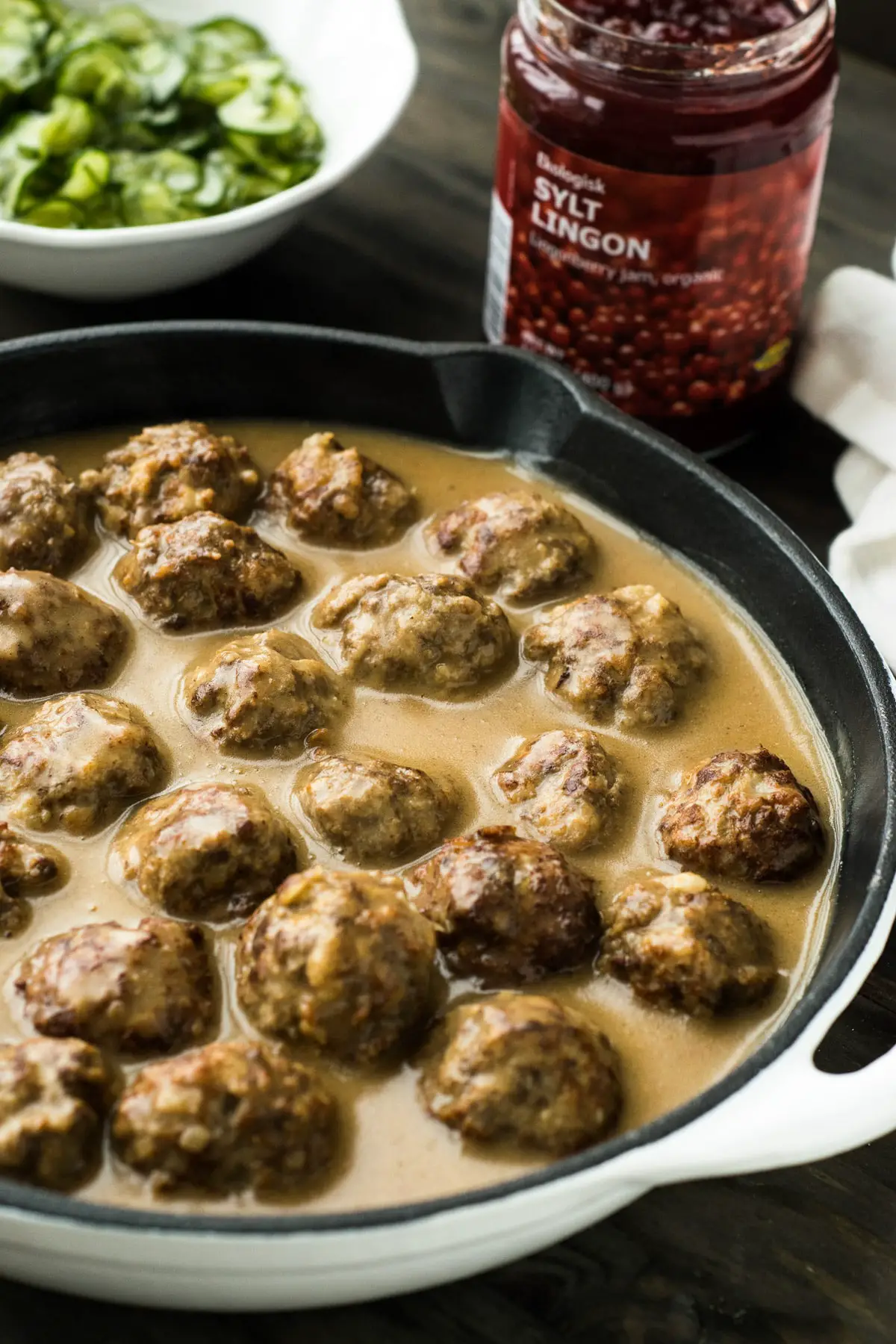 Better than Ikea Swedish Meatballs Recipe - Travel Cook Tell