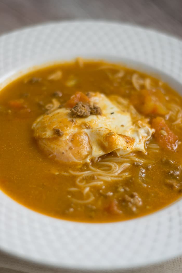Peruvian Creole Soup (Sopa Criolla)