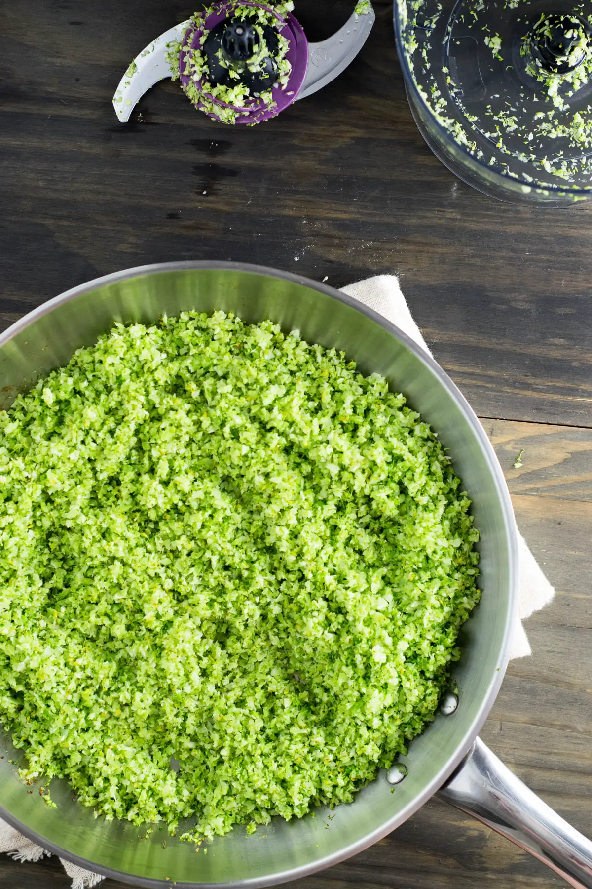 How to Make Broccoli Rice - Broccoli Couscous