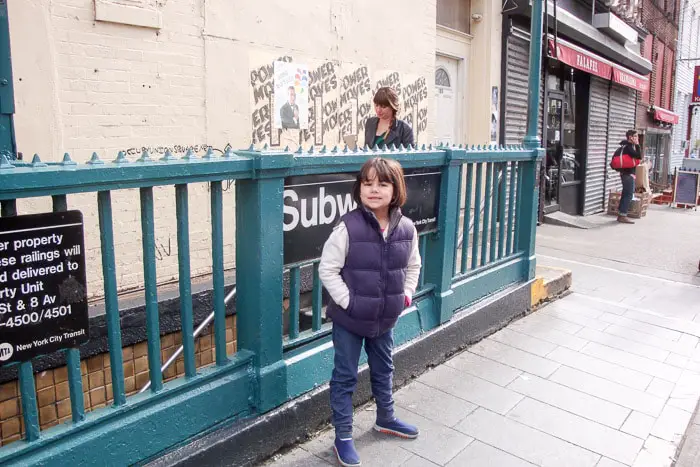 things to do in New York City with kids - subway