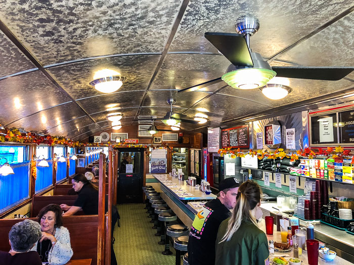 Jigger's Diner in East Greenwich, Rhode Island