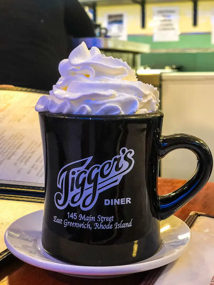 Jigger's Diner in East Greenwich, Rhode Island