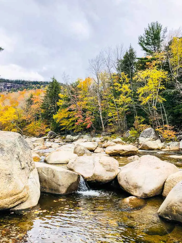 Kancamagus Highway during fall